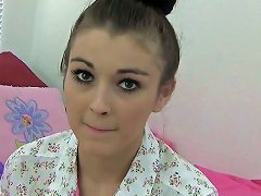 nervous teen does porn for the first time amateur clip